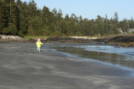 Crossing Chesterman Beach